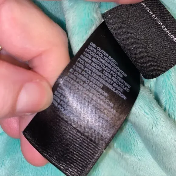 THE NORTH FACE $120 Reversible Perseus Jacket Girls 14-16 Blue / Green EUC - Picture 9 of 15